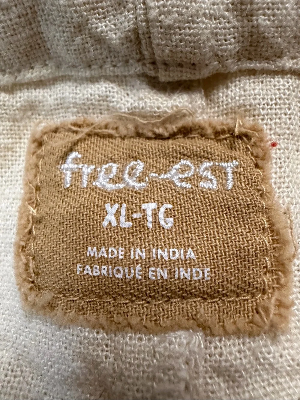 NWT Free People Free-Est Linen Blend Maxi Slip Dress XL Tea Cookie Neutral Boho